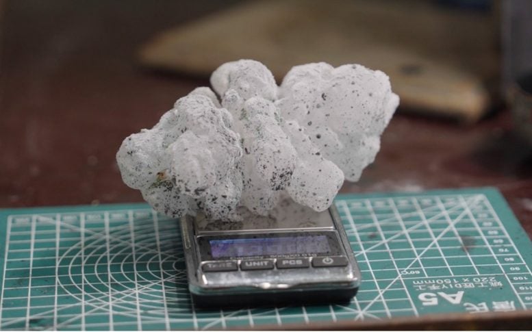 Weighing a Hailstone