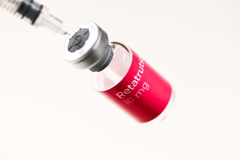 Weight Loss Drug Retatrutide Vial Syringe