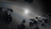 White Dwarf Star Siphoning Off Debris