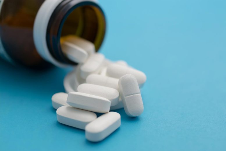 White Pills Medication Tablets