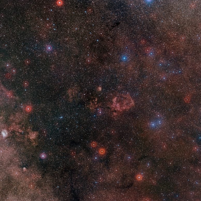 Wide Field View Around RCW 94/95 Nebulae