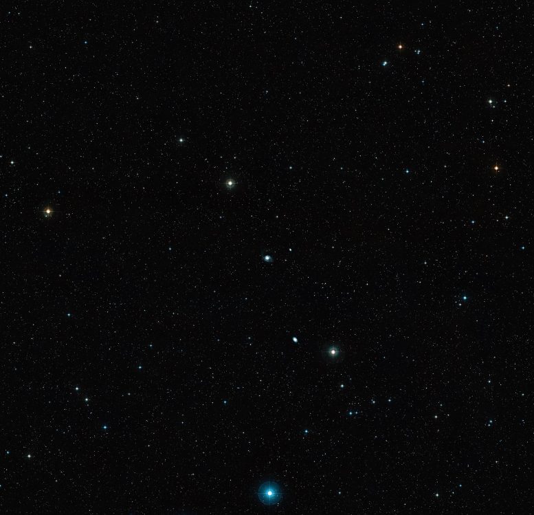 Wide Field View NGC 7727