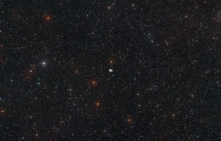 Wide Field View of NGC 2525