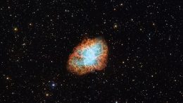 Wide View of the Crab Nebula