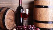 Wine Grapes Barrels