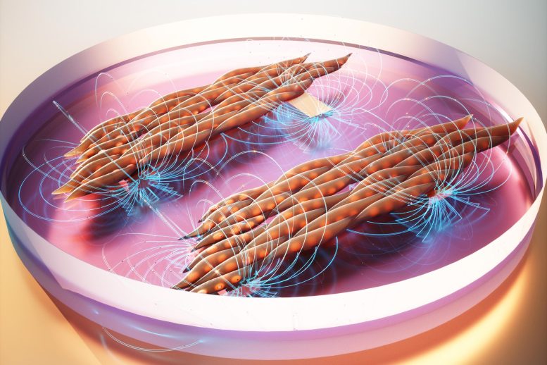 Wobbly Gel Mat Trains Muscle Cells