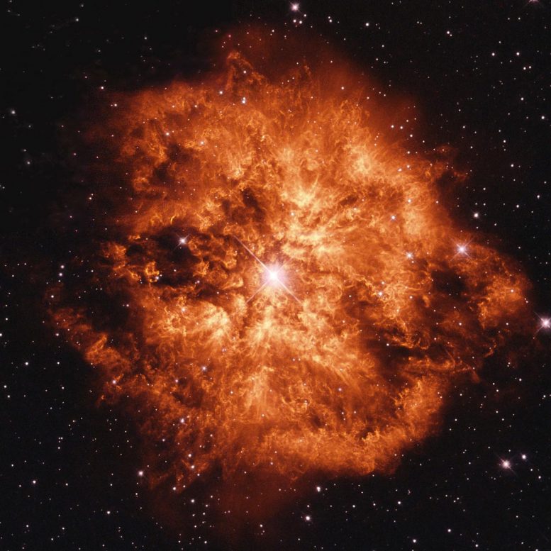 Wolf Rayet Star 124