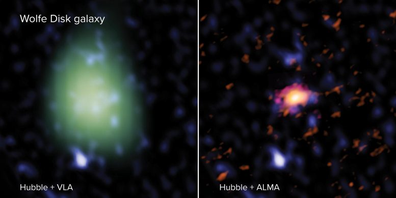 Wolfe Disk ALMA VLA Hubble