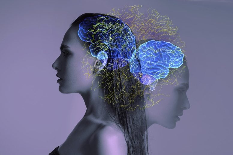 Woman Brain Confused Depressed Cognitive Function