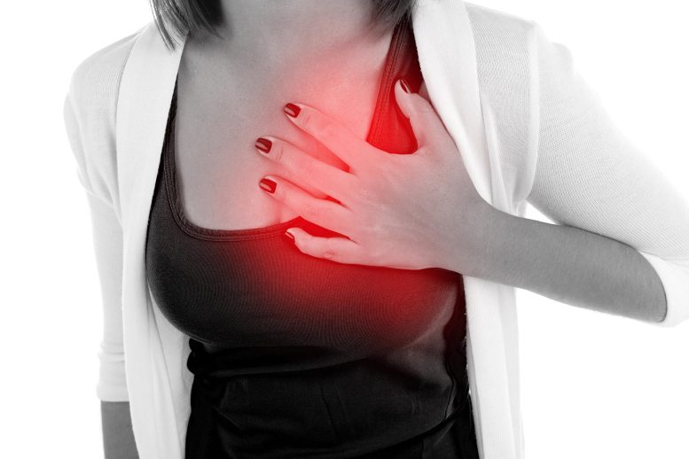 Woman Coronary heart Attack
