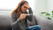 Woman Upset Pregnancy Test