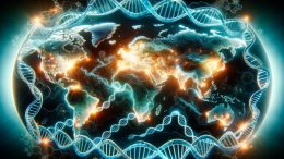 World DNA Genetics Concept