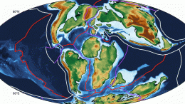 World Map Animation of Landscape Evolution