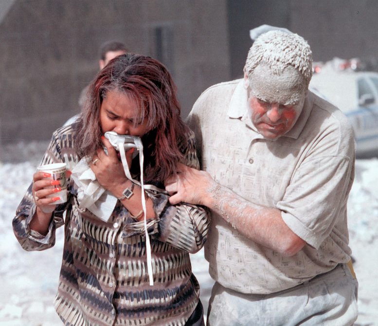 World Trade Center 911 Victims Covered in Dust