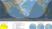 World visibility map for June 5-6, 2012 Venus Transit