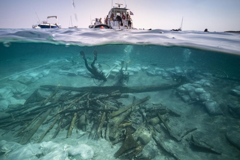 Ancient Roman Ship Coating Reveals Secrets Hidden for 2,200 Years