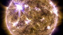 X-Class Solar Flare Flashes