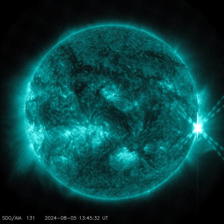 X1.7 Solar Flare August 2024