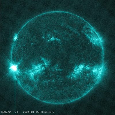 X1.9 Solar Flare January 9 2023 131 Angstrom
