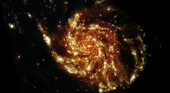 XMM Newton Image of Pinwheel Spiral Galaxy M101