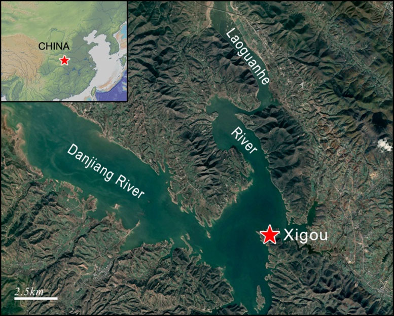 Xigou Site Location