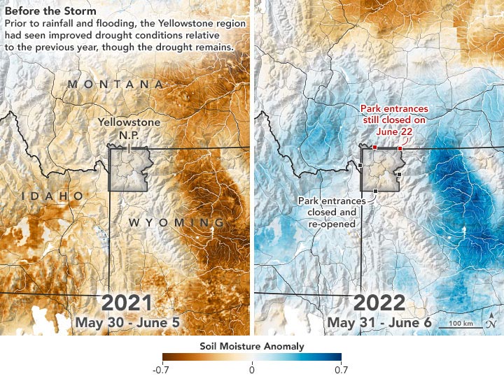 Yellowstone Soil Moisture 2022 Annotated