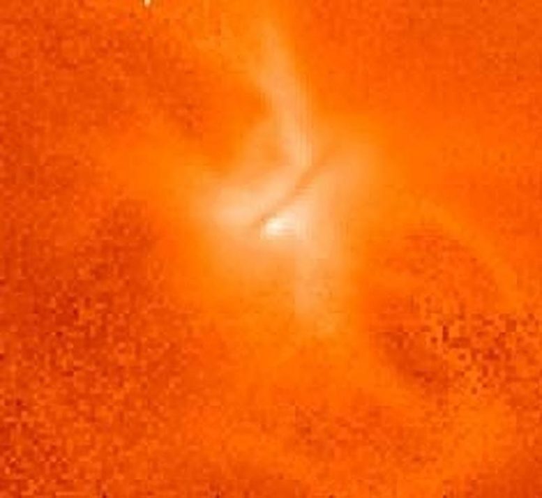 Young Star Simulated Image