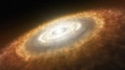 Young Star Surrounded by Protoplanetary Disk