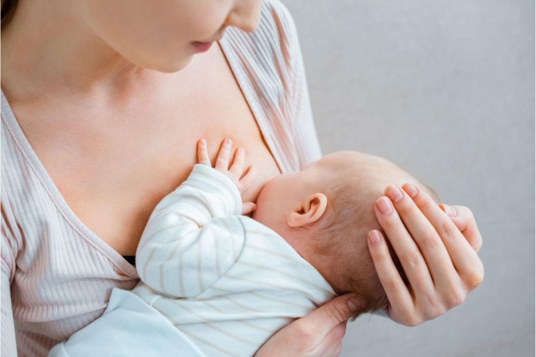 Young Woman Breastfeeding