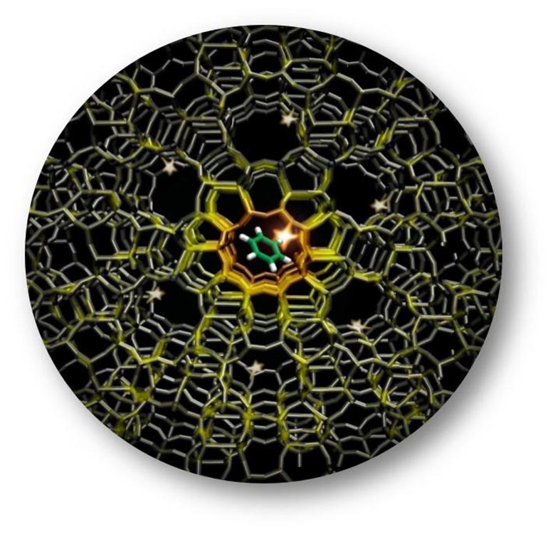 Zeolite Nanoporous Catalyst Structure