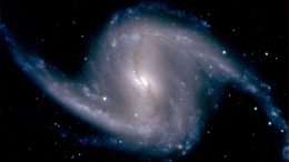 Zoomed-in image from the Dark Energy Camera of the barred spiral galaxy NGC 1365