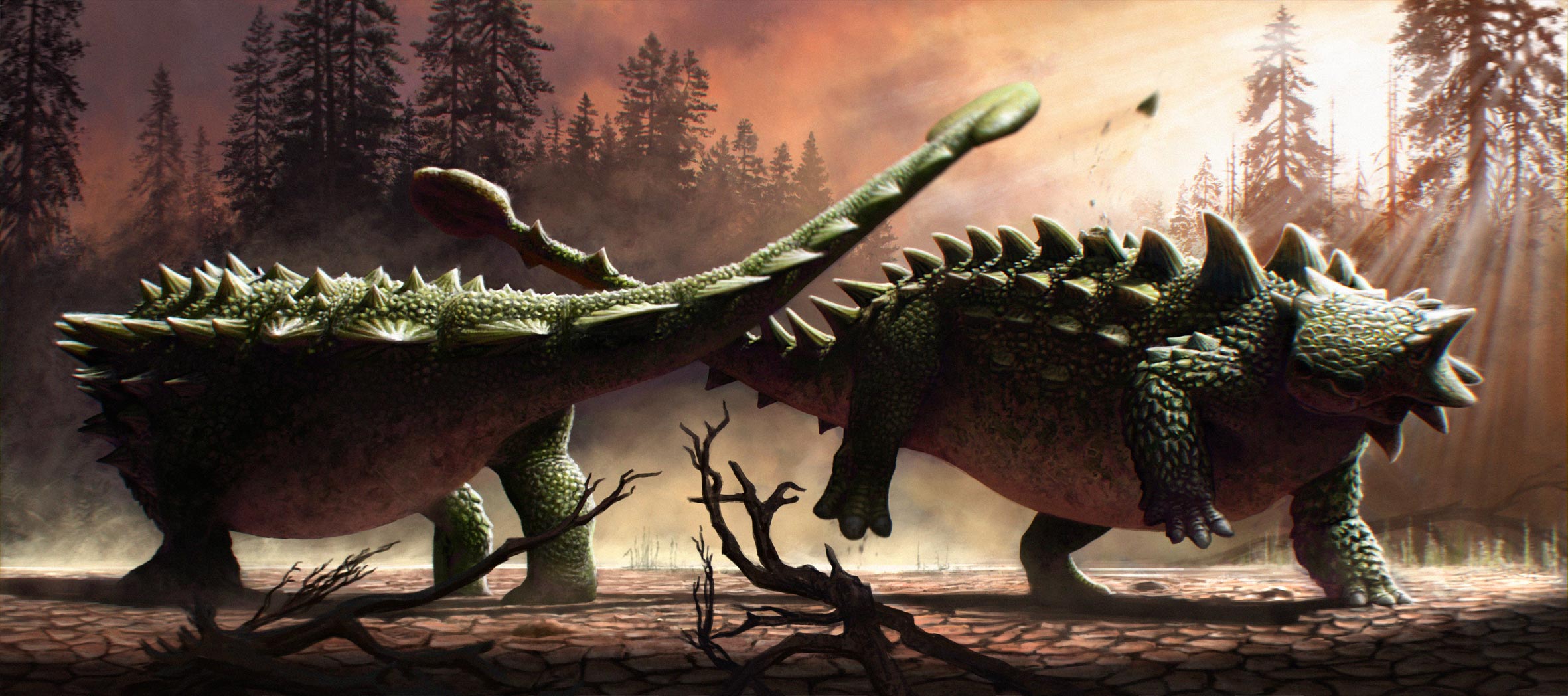 Ankylosaurs Battled Each Other As Much as They Fought Off T. rex | Science