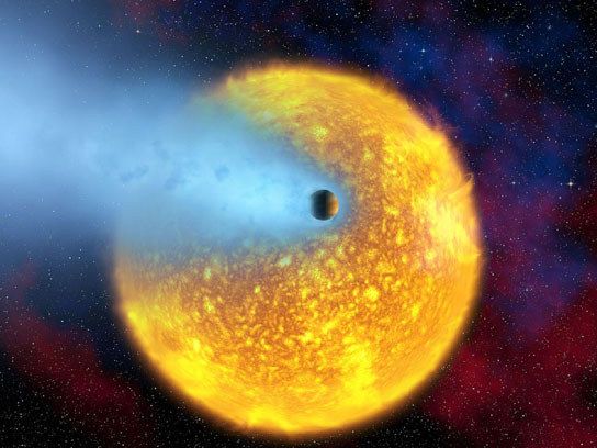 exoplanet may turn to dust