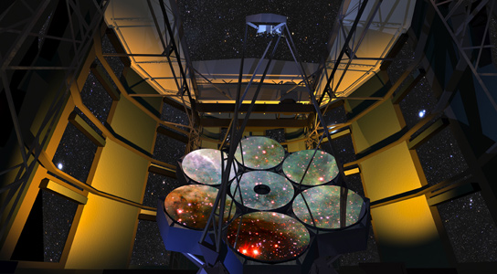 Great Magellan Telescope Honeycomb
