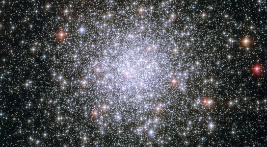 hubble image of the globular cluster Messier 69