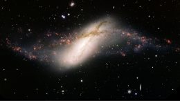 image of the ring galaxy NGC 660