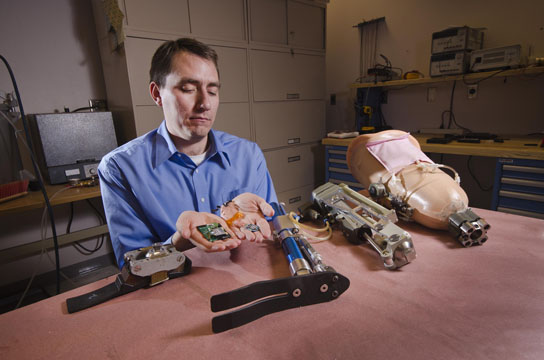 implantable and wearable neural interface electronics developed by Sandia