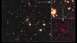 massive cluster called MACS J1149+2223