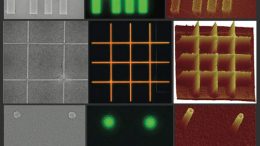 nanopatterned films of nano crystalline material