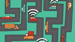 new algorithm lets networks of Wi-Fi-connected cars share a few expensive links to the Internet