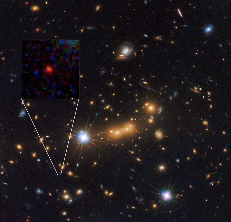 newly discovered galaxy MACS0647-JD