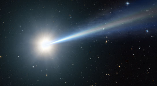 one of the most distant and brightest quasars in the universe