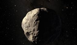 paint pellets could cause an asteroid to veer off course