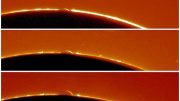 photos from the Arc of Venus observed during the planet's 2004 transit