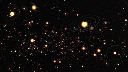 Illustration Shows Planets ar Common Around Stars in the Milky Way