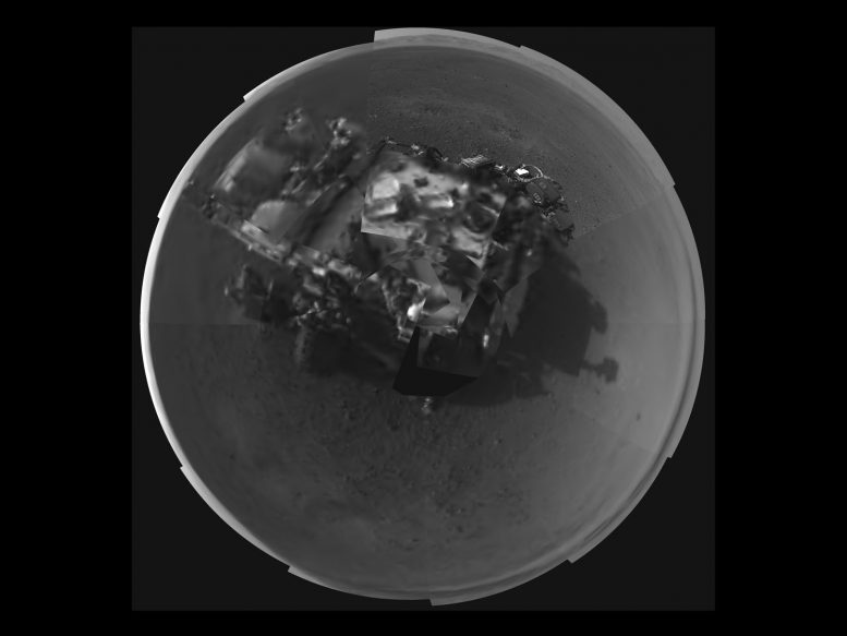self portrait of NASA's Curiosity rover