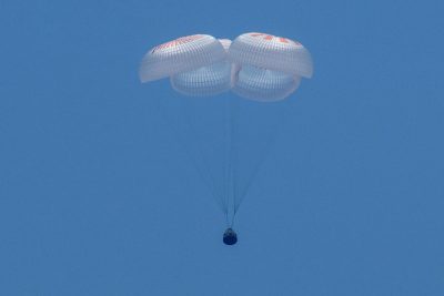 SpaceX Demo-2 Landing (NHQ202008020031)