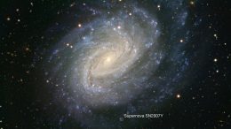 spiral galaxy NGC 1187
