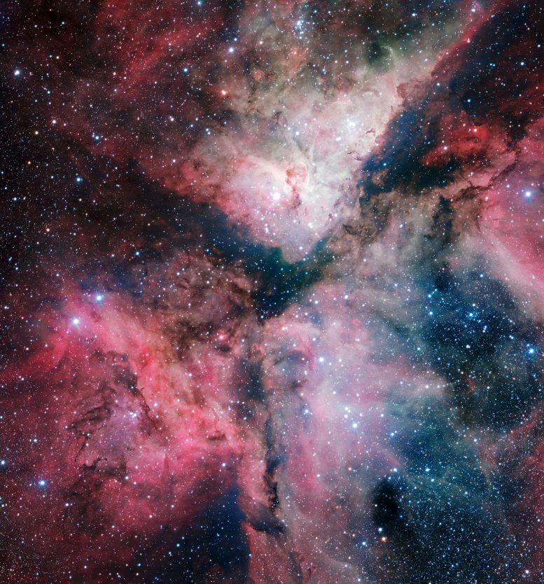 Star-Forming Carina Nebula