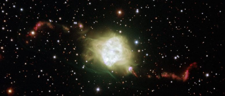 the planetary nebula Fleming 1 in the constellation of Centaurus